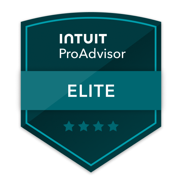 Intuit ProAdvisor Elite tier badge